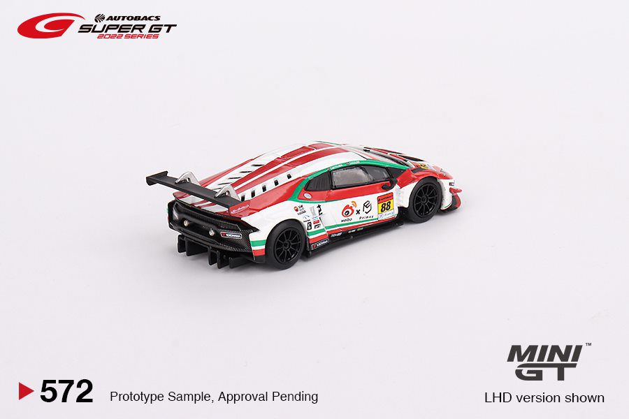 Lamborghini Huracán GT3 EVO JLOC 2022 GT Series 1:64 Mini GT - 20