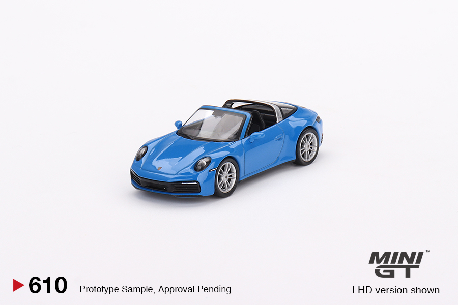 ミニカー MINI GT Porsche 911 Targa 4S Gentian Blu Porsche 911 Targa 4S 1:64 Mini GT Azul - 19 anos! Loja on