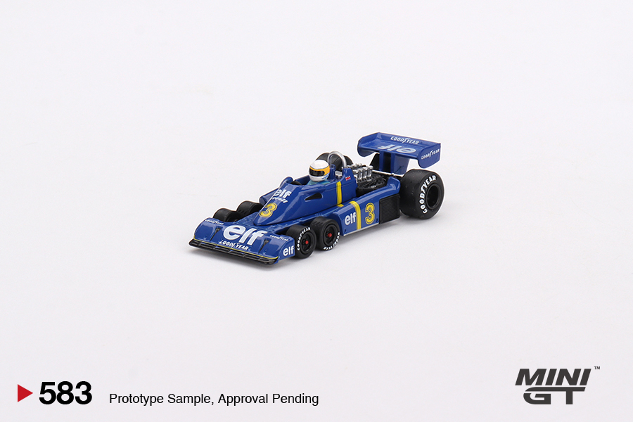 Fórmula 1 Tyrrell P34 Jody Scheckter Gp Swedish 1976 Winner 1:64