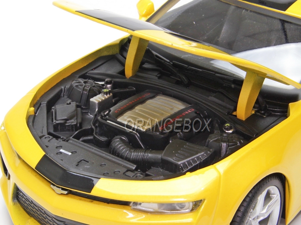 Chevrolet Camaro SS 2016 Maisto 1:18 Amarelo - 20 anos! Loja on