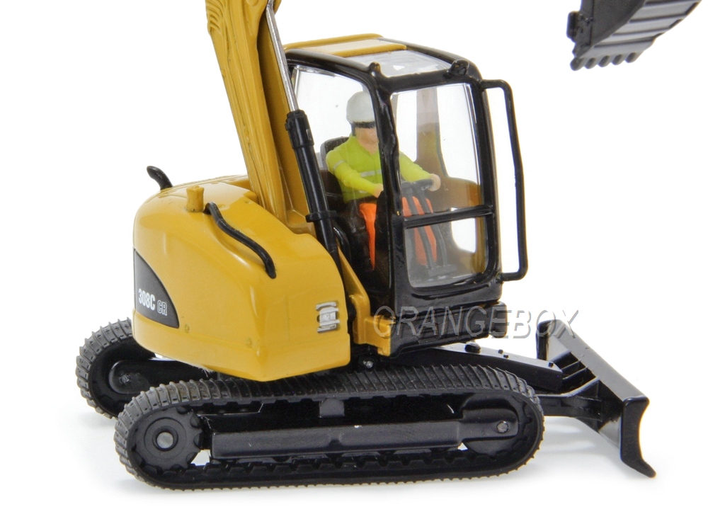 CATERPILLAR 308C CR ミニチュア1/50 Escavadeira Hidraulica Caterpillar 308C-CR Diecast Masters 1:50