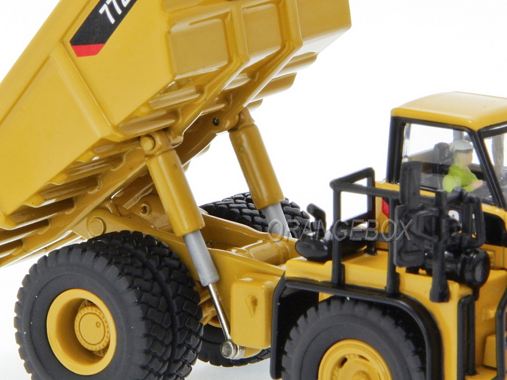 Caminhão Fora de Estrada Caterpillar 772C 1:87 HO Diecast Masters