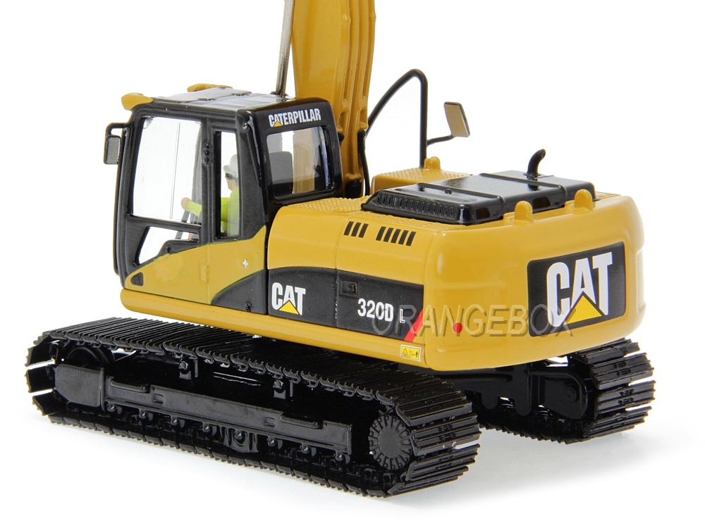 CAT 320D ミニチュアモデル Escavadeira Hidraulica Caterpillar 320D-L Diecast Masters 1:50