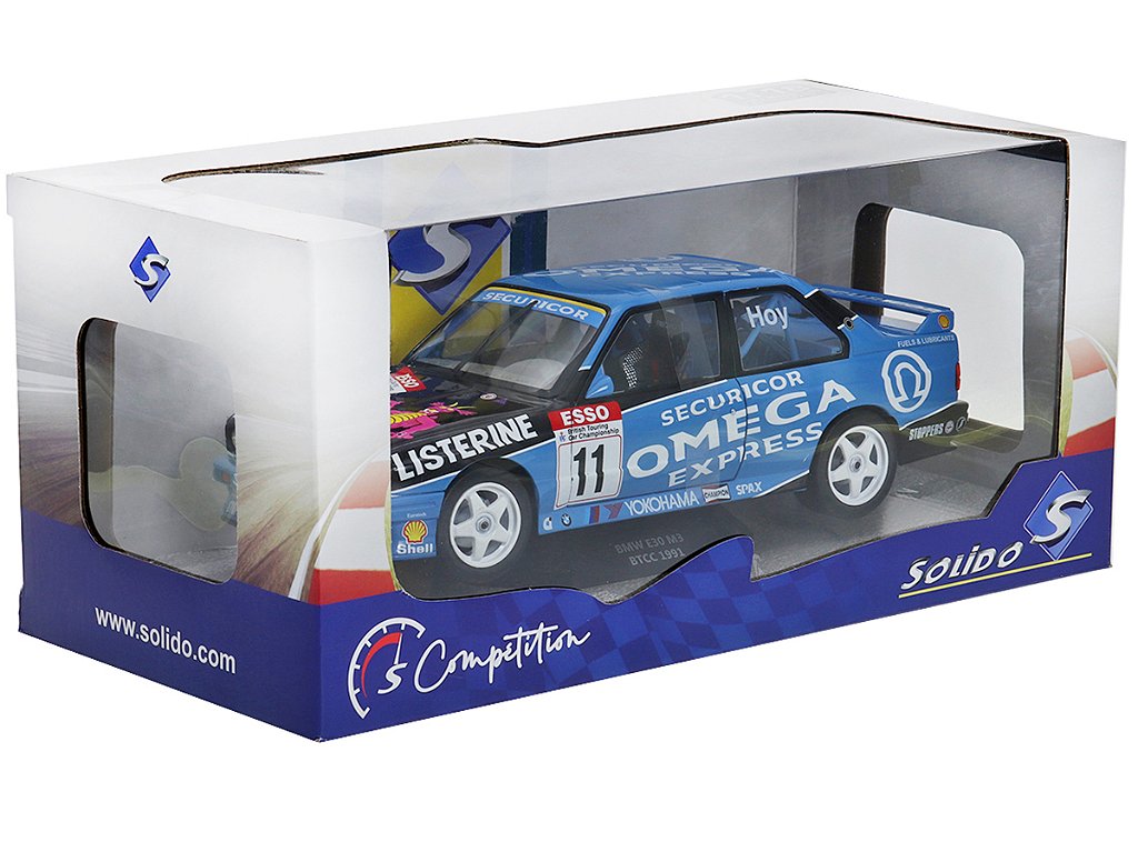 BMW E30 M3 1991 BTCC 1:18 Solido - 20 anos! Loja on-line de