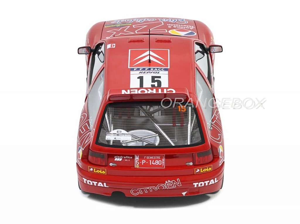 Citroën ZX Kit Car 1997 Rally Catalunya 1:18 OttOmobile - 19 anos
