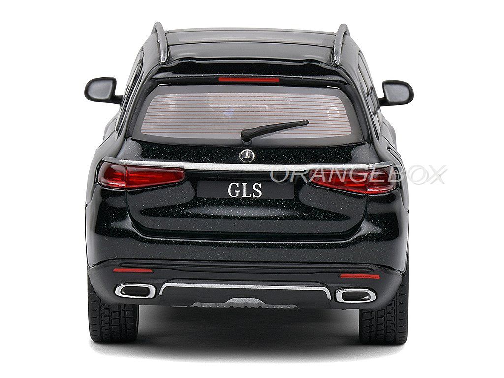 Mercedes Benz GLS c/ Rodas AMG 1:43 Solido Preto - 20 anos! Loja