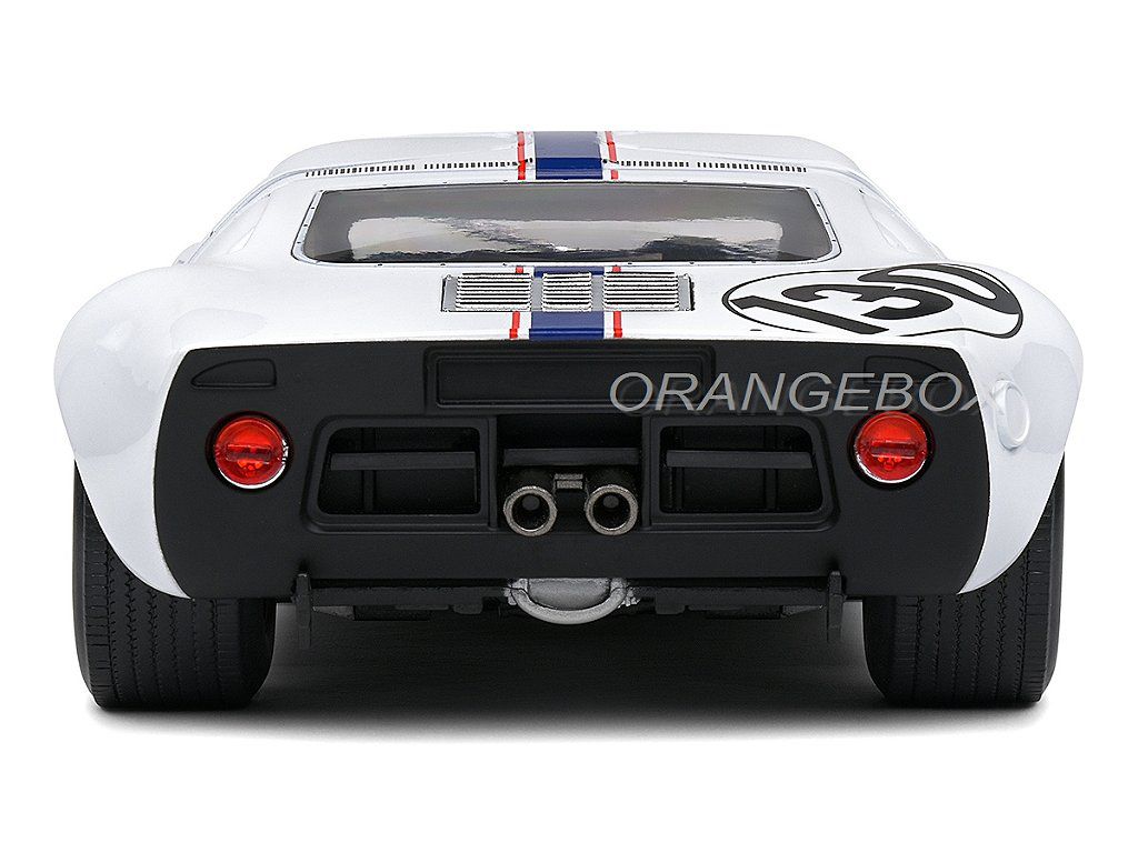 Ford GT40 MK.1 Targa Florio 1967 1:18 Solido Branco - 19 anos