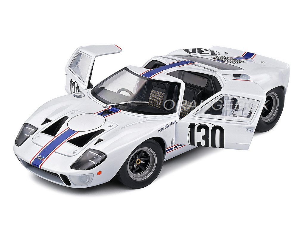 Ford GT40 MK.1 Targa Florio 1967 1:18 Solido Branco - 19 anos