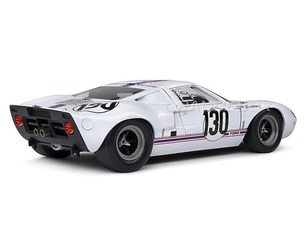 Ford GT40 MK.1 Targa Florio 1967 1:18 Solido Branco - 19 anos