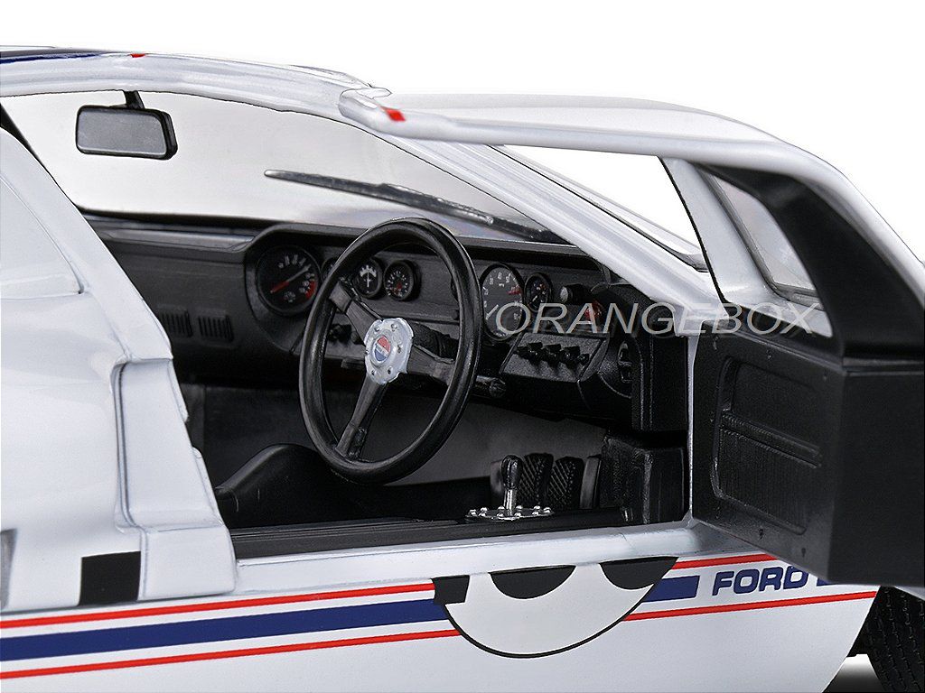 Ford GT40 MK.1 Targa Florio 1967 1:18 Solido Branco - 20 anos