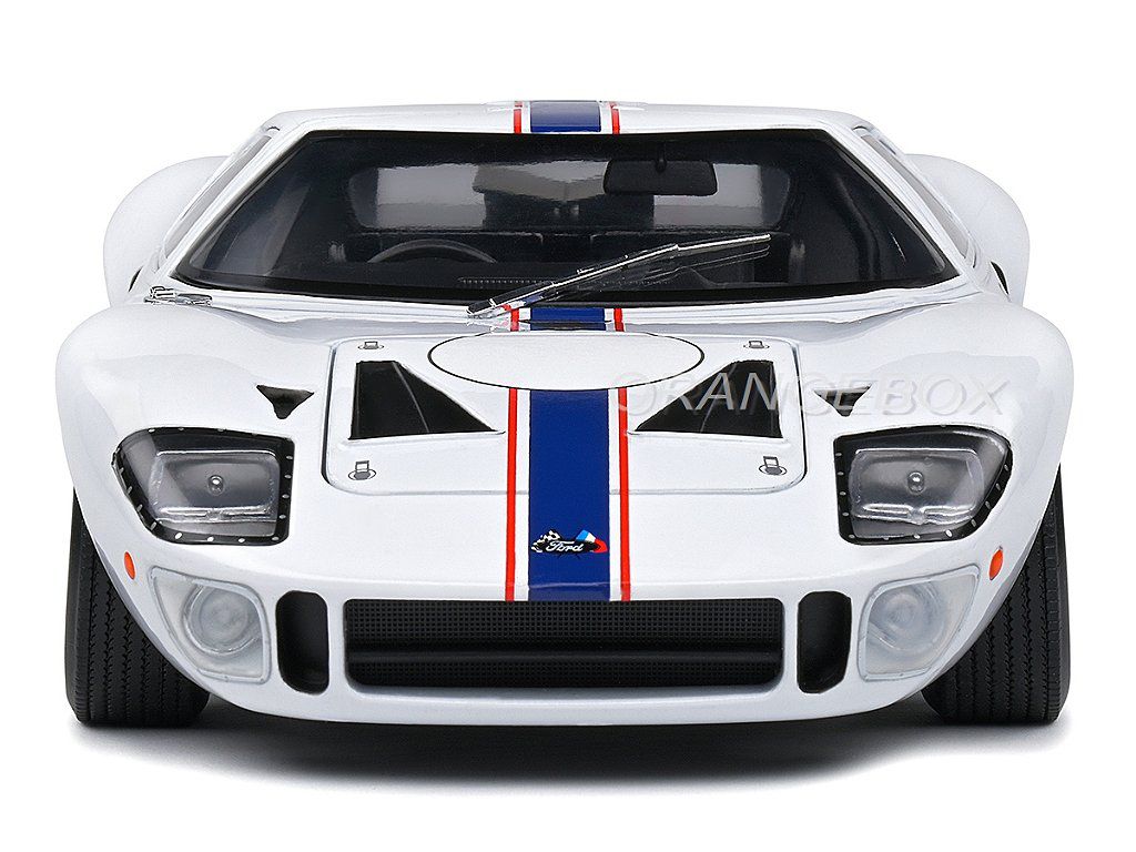 Ford GT40 MK.1 Targa Florio 1967 1:18 Solido Branco - 19 anos