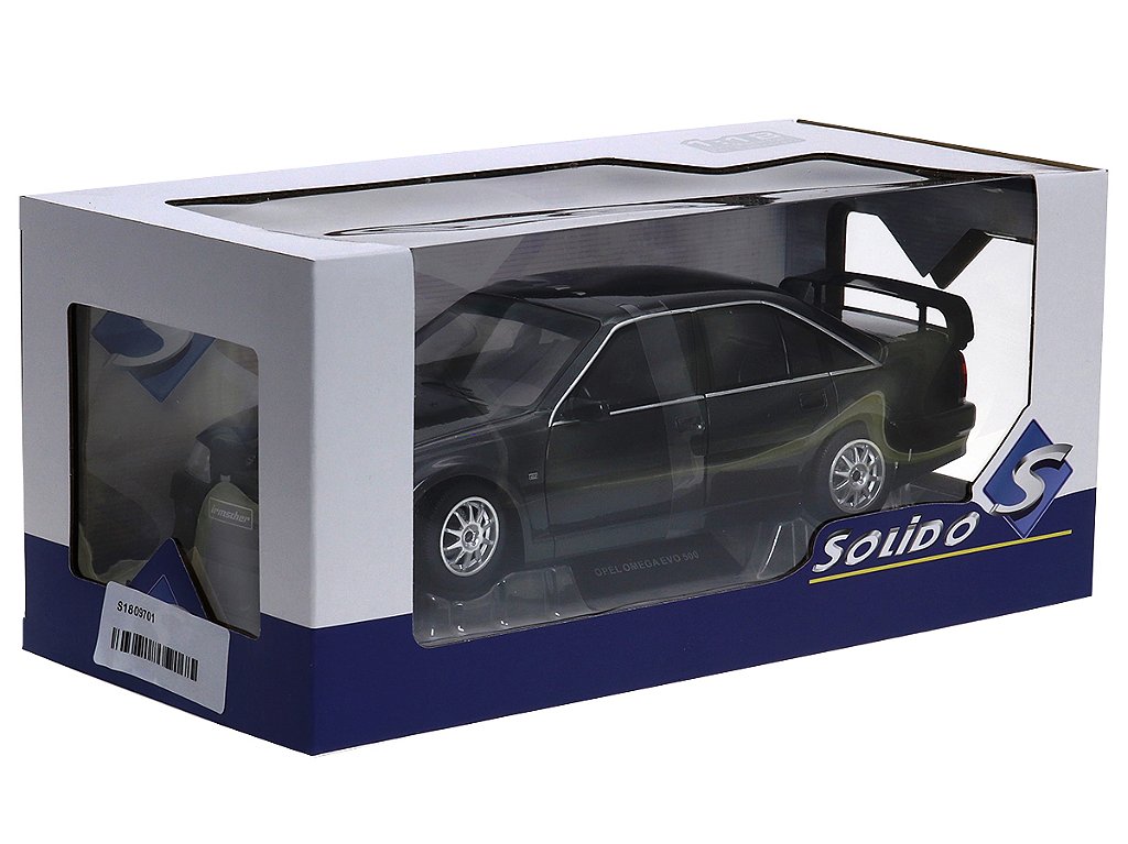 Opel Omega 500 1990 1:18 Solido Preto - 20 anos! Loja on-line de
