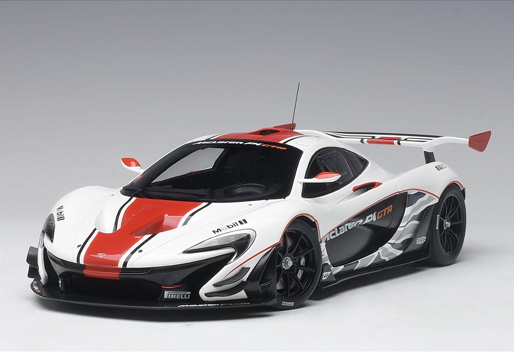 マクラーレン P1 GTR オートアート製1/18 Mclaren P1 GTR McLaren P1 GTR Autoart 1:18 - 19 anos! Loja on-line de miniaturas