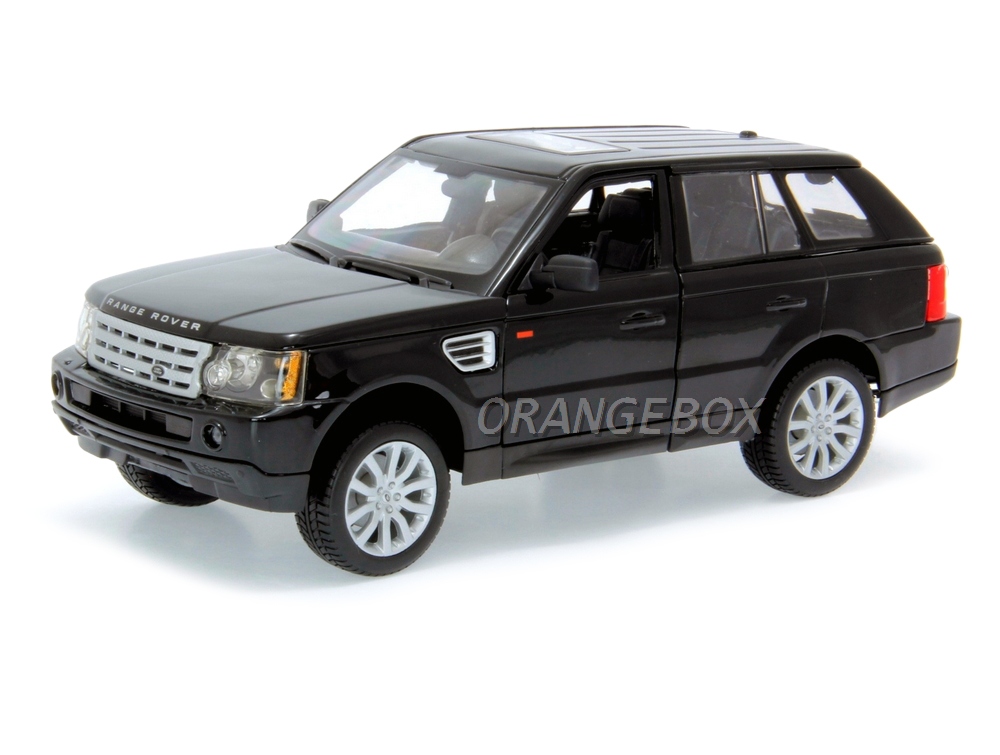 Ranger Rover Sport Bburago 1:18 Preto - 20 anos! Loja on-line de