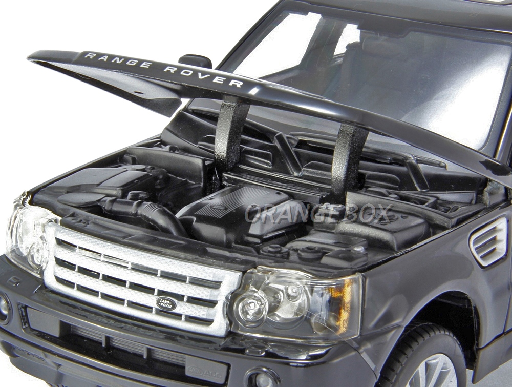 Ranger Rover Sport Bburago 1:18 Preto - 20 anos! Loja on-line de