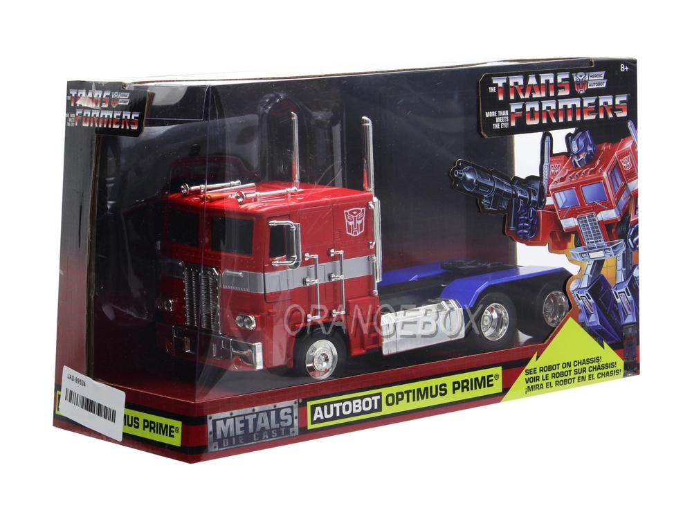 G1 Autobot Optimus Prime Transformers Jada Toys 1:24 - 20 anos