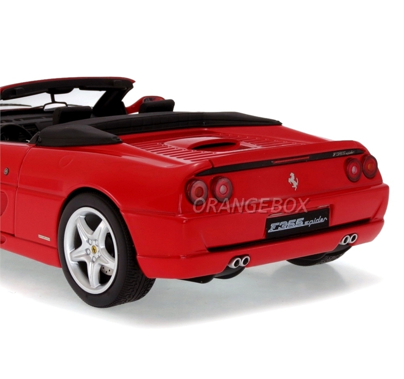 Ferrari F355 Spider Hot Wheels Elite 1:18 Vermelho - 20 anos! Loja