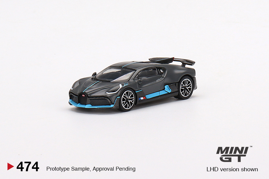 Bugatti Divo Presentation 1:64 Mini GT - 19 anos! Loja on-line de