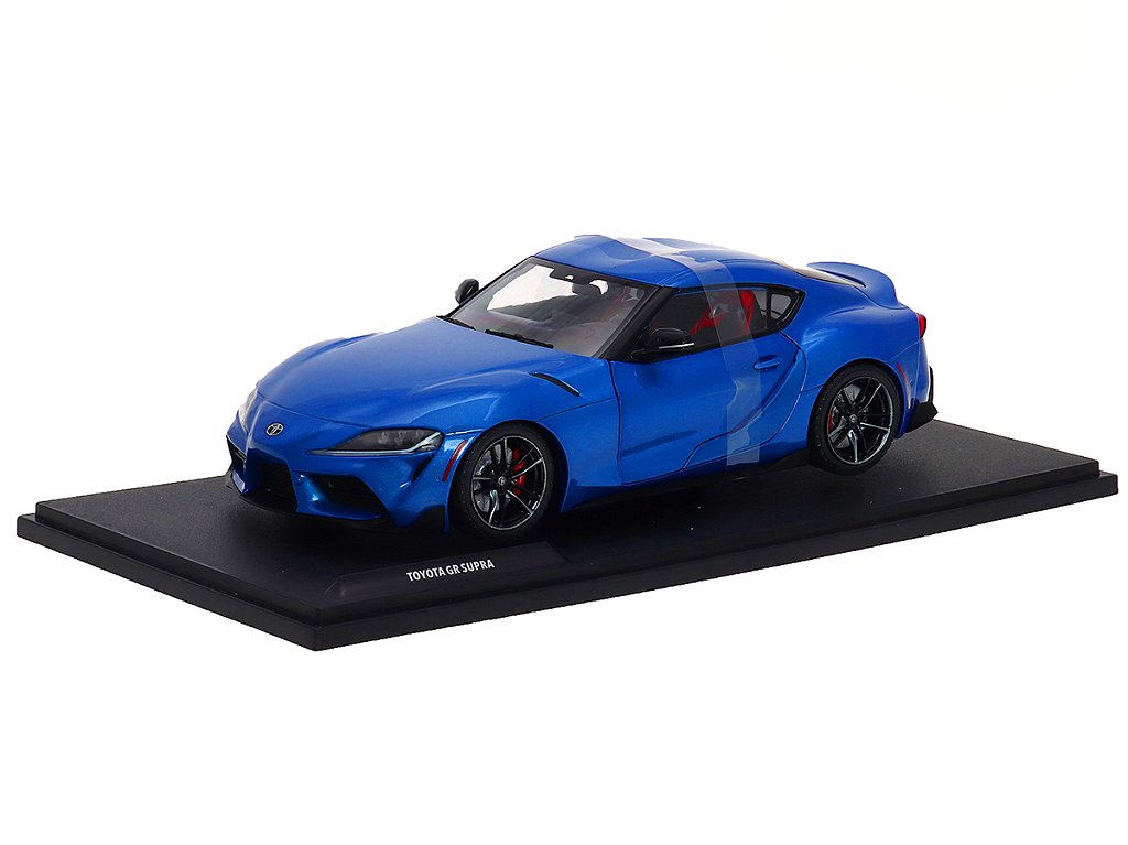 Toyota GR Supra 2021 1:18 Solido Azul - 19 anos! Loja on-line de