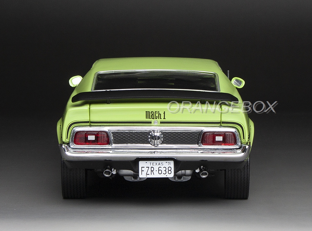 SunStar「1971 MUSTANG MACH１」 Ford Mustang Mach 1 1971 1:18 Sunstar Preto - 19 anos! Loja