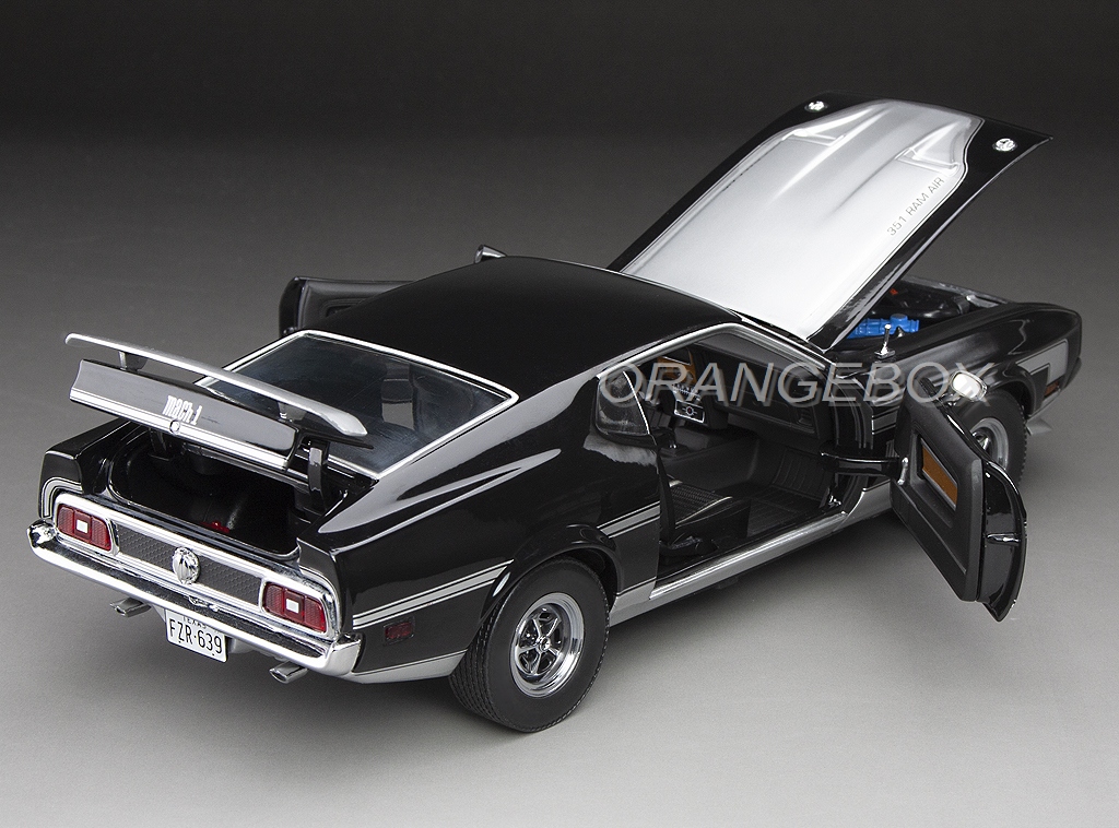 Ford Mustang Mach 1 1971 1:18 Sunstar Preto - 19 anos! Loja on