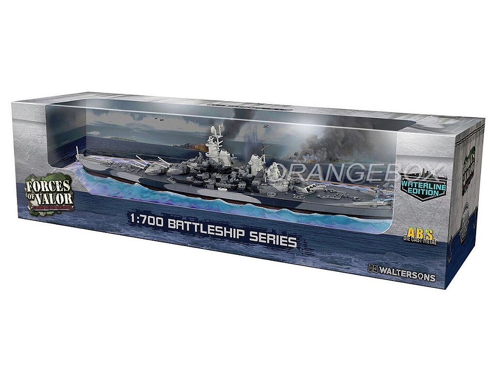 Navio USS Missouri (BB-63) Battleship 1944 1:700 Forces of Valor