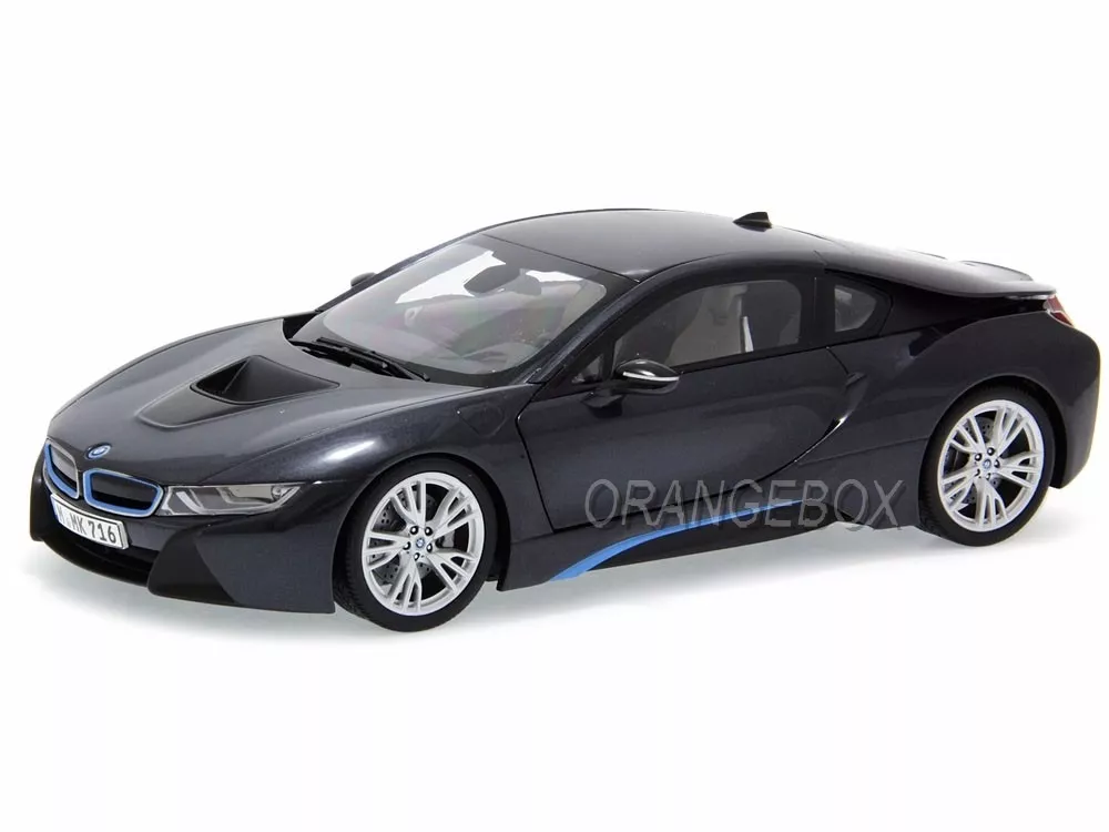 BMW I8 Speed 1:18 Paragon Models Cinza - 19 anos! Loja on-line de