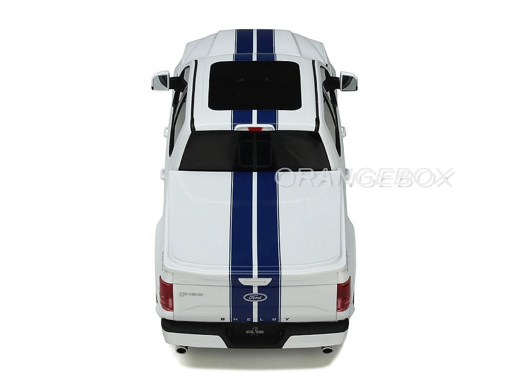Ford Shelby F150 Super Snake 2017 1:18 GT Spirit Branco - 20 anos