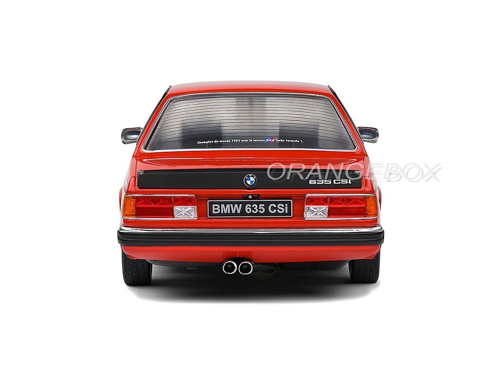 BMW 635 CSI (E24) 1984 1:18 Solido Vermelho - 20 anos! Loja on