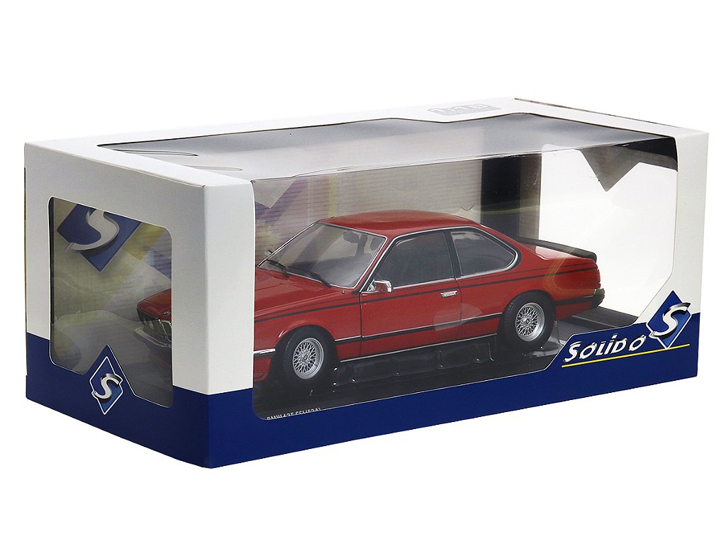 BMW 635 CSI (E24) 1984 1:18 Solido Vermelho - 20 anos! Loja on