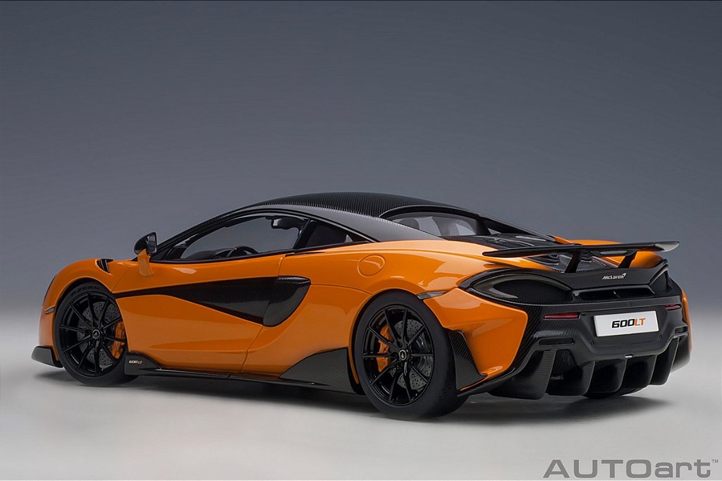 McLaren 600lt 1/18 オートアート McLaren 600LT 1:18 Autoart Laranja - 20 anos! Loja on-line de