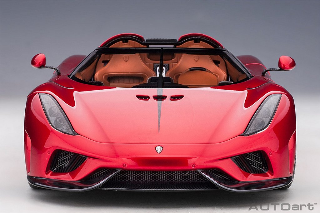 Koenigsegg Regera 1:18 Autoart Vermelho - 20 anos! Loja on-line de