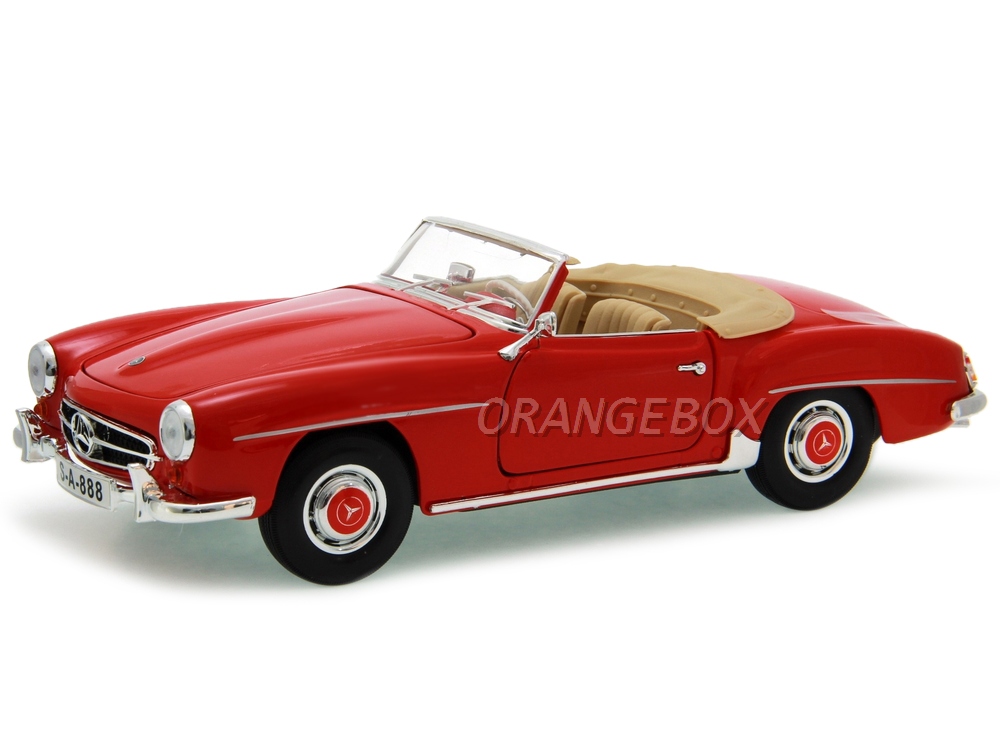 Mercedes 190 SL 1955 Maisto 1:18 Vermelho - 20 anos! Loja on-line