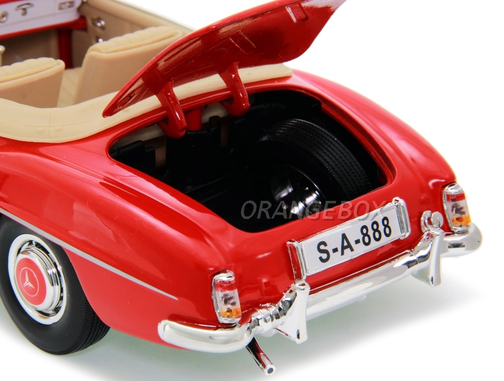 Mercedes 190 SL 1955 Maisto 1:18 Vermelho - 19 anos! Loja on-line