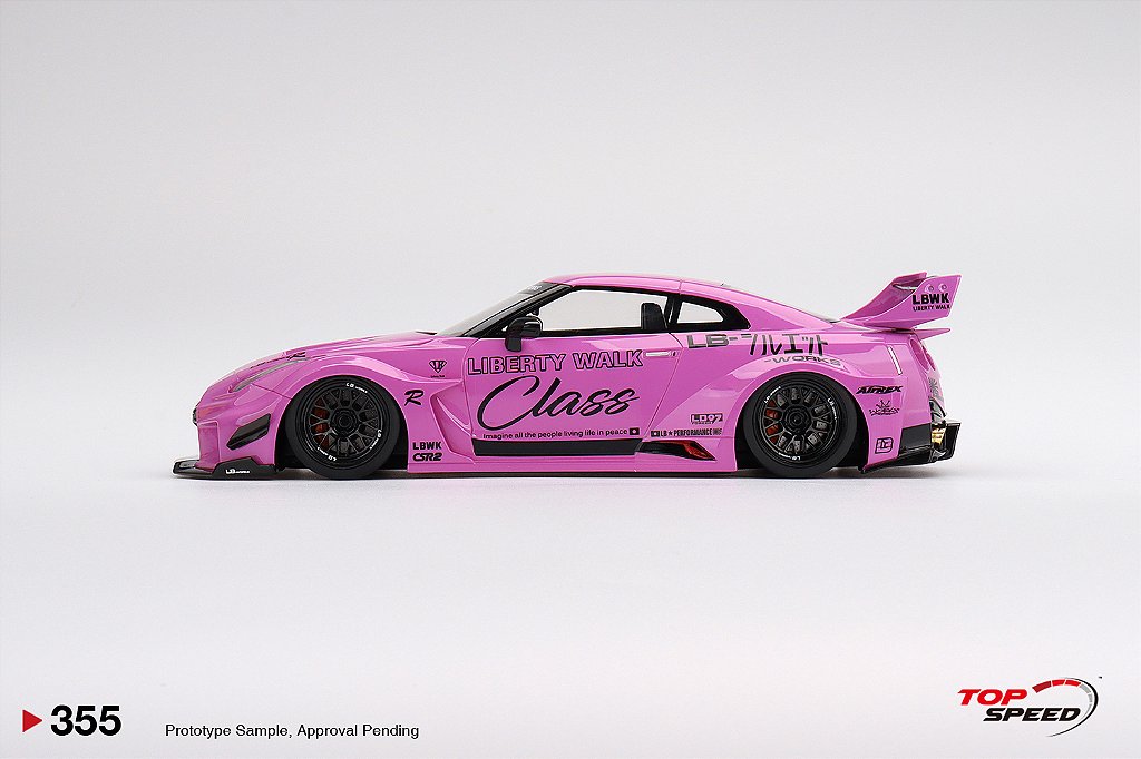 Nissan 35GT-RR Ver.1 LB-Silhouette Works GT LBWK 1:18 TopSpeed