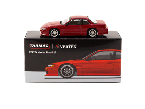 Nissan Silvia S13 1:64 Tarmac Works Vermelho - 20 anos! Loja on