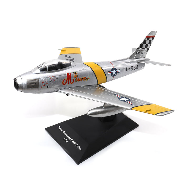 Avião Caça Sabre F-86F Norte Americano 1:72 Motorcity Classics