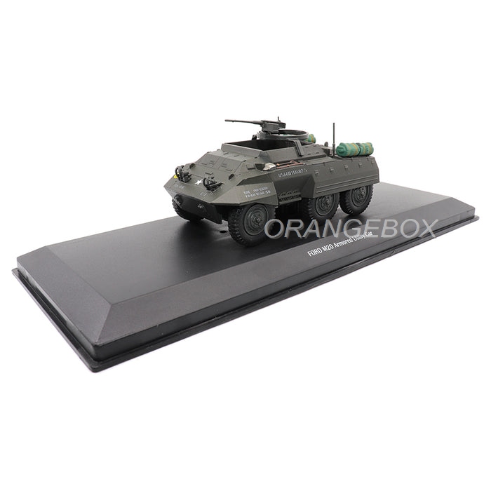 A collectible scale model M20 Armored Utility Car from Altaya