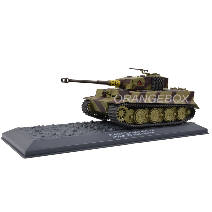 Tanque Sd. Kfz. 181 PzKpfw VI Tiger I Poland 1944 1:43 Motorcity