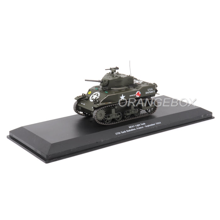 Tanque M5A1 Light Tank France 1944 1:43 Motorcity Classics - 20