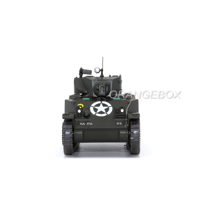 Tanque M5A1 Light Tank France 1944 1:43 Motorcity Classics - 20