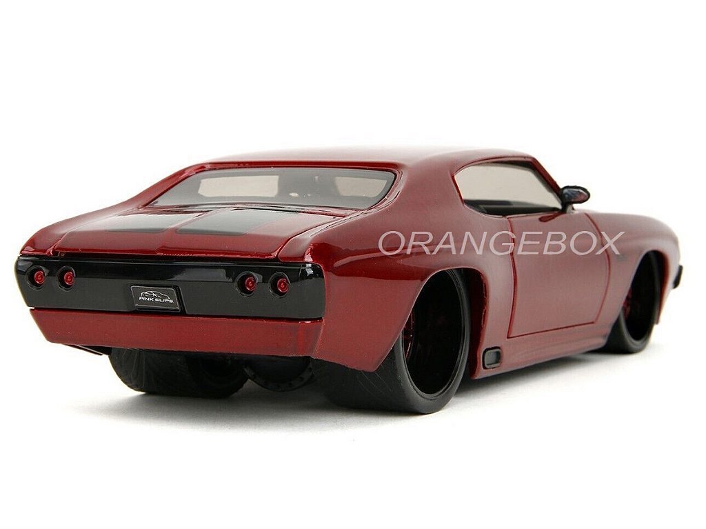 Chevrolet Chevelle SS 1971 1:24 Jada Toys Pink Slips - 19 anos