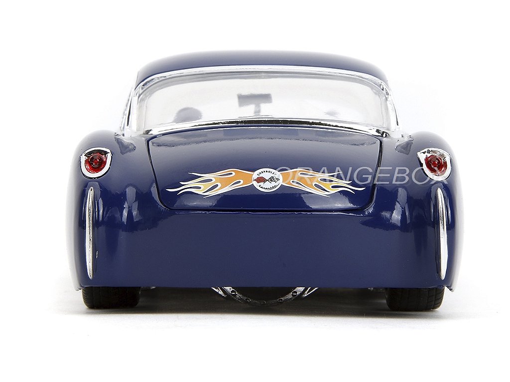 Chevrolet Corvette 1957 1:24 Jada Toys Azul - 20 anos! Loja on