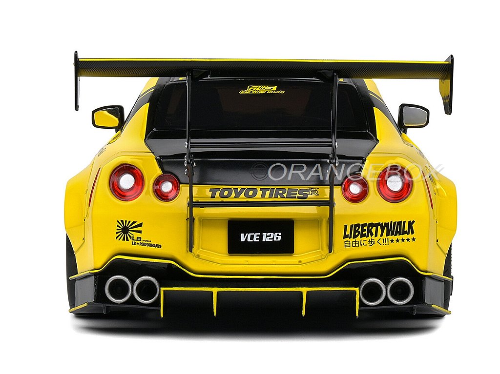 Nissan GT-R (R35) Liberty Walk Body Kit 2.0 2020 1:18 Solido - 20