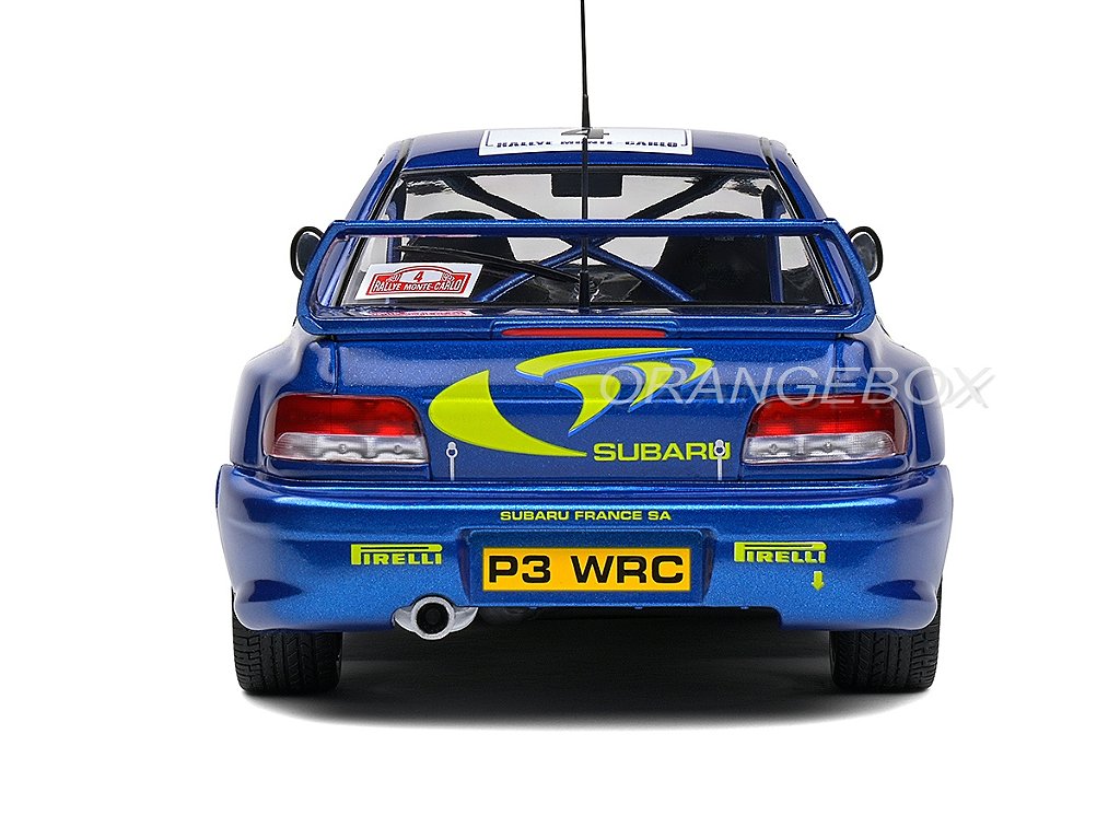 Subaru Impreza 22B 1997 Rally Monte Carlo 1:18 Solido - 20 anos