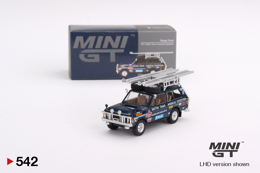 Range Rover 1971 Americas Expedition (VXC-868K) 1:64 Mini GT - 20