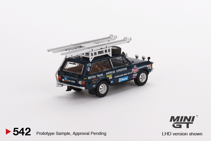 Range Rover 1971 Americas Expedition (VXC-868K) 1:64 Mini GT - 20