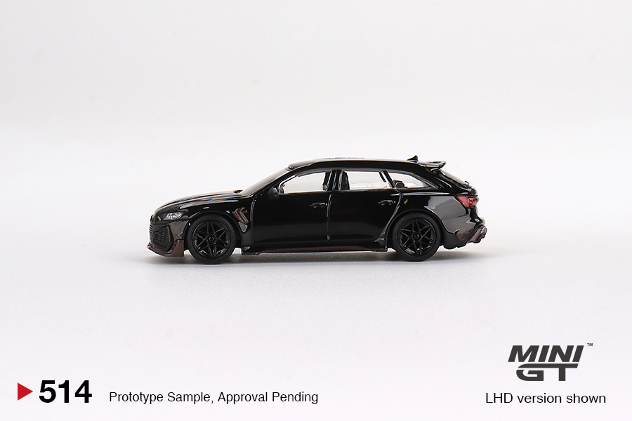 Audi RS6 Johann ABT 1:64 Mini GT Preto - 20 anos! Loja on-line de