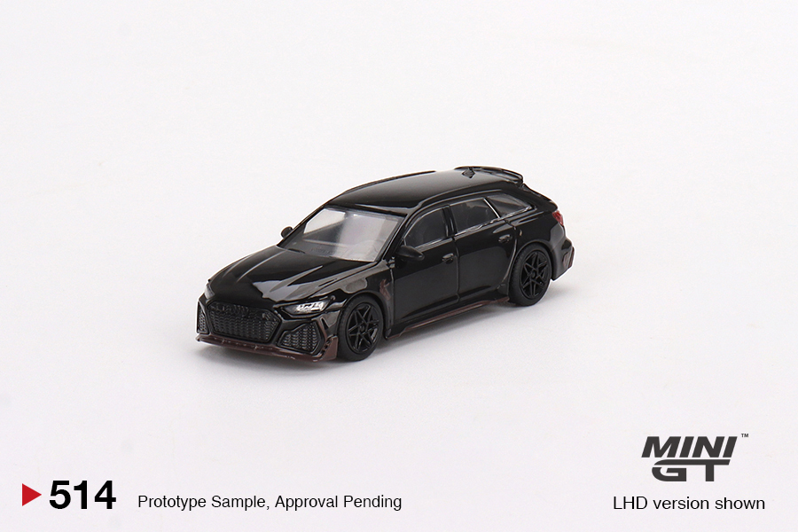 MINI GT Audi RS 6 Avant カーボンブラックエディション Audi RS6 Johann ABT 1:64 Mini GT Preto - 19 anos! Loja on-line de
