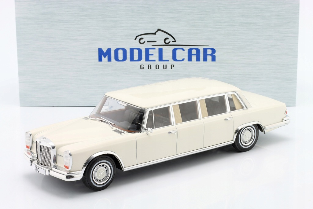 Mercedes Benz 600 Pullman LWB (W100) 1969 1:18 MCG Branco - 20